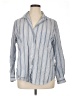 Grayson 100% Cotton Stripes Blue Long Sleeve Button-Down Shirt Size XL (5) - photo 1