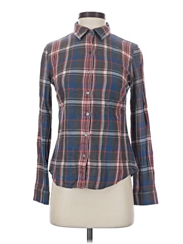 James Perse Long Sleeve Button-Down Shirt (view 1)