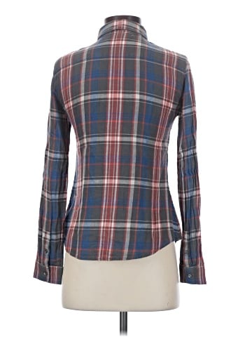 James Perse Long Sleeve Button-Down Shirt (view 2)