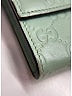 Gucci 100% Leather Green Teal Guccissima Wallet  One size - photo 5