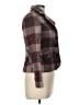 Boden 100% Wool Plaid Gray Red Wool Blazer Size 10 - photo 4