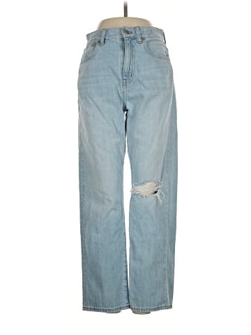 Madewell The '90s Straight Crop Jean in Fitzgerald Wash (view 1)
