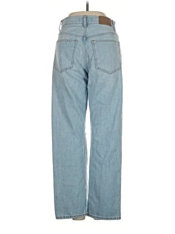 Madewell The '90s Straight Crop Jean in Fitzgerald Wash (view 2)