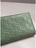 Gucci 100% Leather Green Teal Guccissima Wallet  One size - photo 9