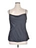 Express 100% Polyester Gray Sleeveless Blouse Size XL - photo 1