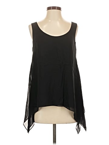 St. John Sleeveless Silk Top (view 1)