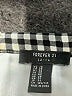Forever 21 100% Polyester Checkered-gingham Black Casual Skirt Size 28 waist - photo 4