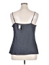 Express 100% Polyester Gray Sleeveless Blouse Size XL - photo 2