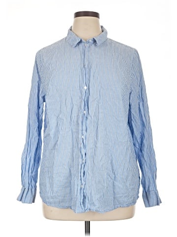 Divided by H&M Long Sleeve Button-Down Shirt (view 1)