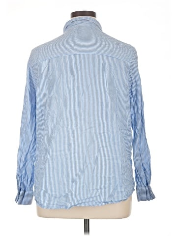 Divided by H&M Long Sleeve Button-Down Shirt (view 2)