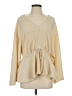 Daytrip Tan Long Sleeve Blouse Size S - photo 1