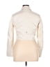 Bershka 100% Viscose Ivory Jacket Size XL - photo 2