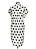 Parfois Polka Dots Gray Casual Dress Size XS - photo 2