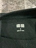 Uniqlo Solid Black Pullover Sweater Size S - photo 7