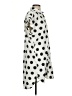 Parfois Polka Dots Gray Casual Dress Size XS - photo 4