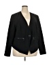 Lane Bryant 100% Polyester Black Blazer Size 28 - photo 1