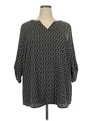 Croft & Barrow 3/4 Sleeve Blouse (view 1)