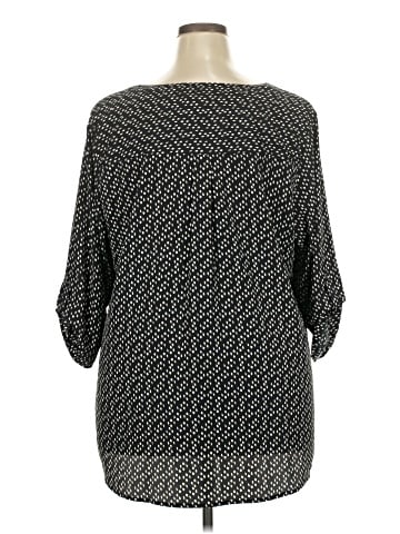 Croft & Barrow 3/4 Sleeve Blouse (view 2)