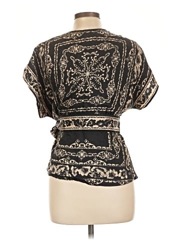 White House Black Market Short Sleeve Blouse (view 2)