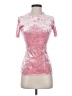 Tibi Pink Short Sleeve Top Size XS - photo 1