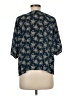 Fun2Fun 100% Polyester Blue 3/4 Sleeve Blouse Size M - photo 2