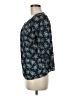 Fun2Fun 100% Polyester Blue 3/4 Sleeve Blouse Size M - photo 5