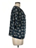 Fun2Fun 100% Polyester Blue 3/4 Sleeve Blouse Size M - photo 4