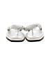 M. Gemi 100% Leather White Flip Flops Size EU 38 - photo 2