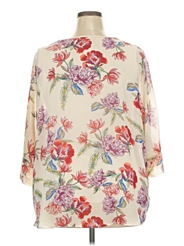 East Adeline 3/4 Sleeve Blouse (view 2)