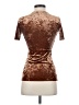 Tibi Brown Short Sleeve Top Size XS - photo 2