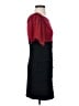 En Focus Studio Color Block Red Cocktail Dress Size 4 - photo 4
