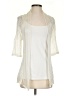 AVALIN 100% Rayon Ivory Kimono Size S - photo 1