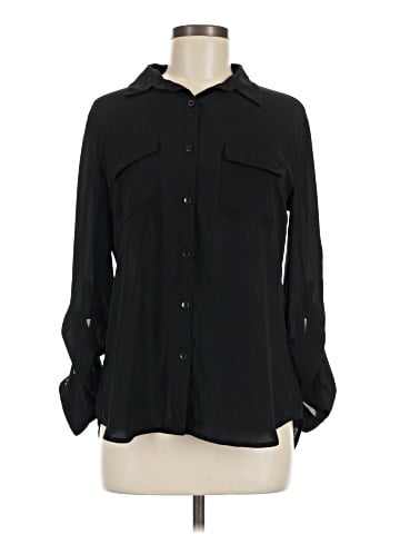 Ann Taylor LOFT Outlet Long Sleeve Blouse (view 1)