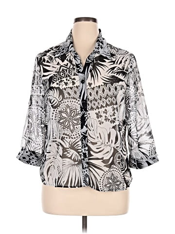 Gloria Lance 3/4 Sleeve Blouse (view 1)