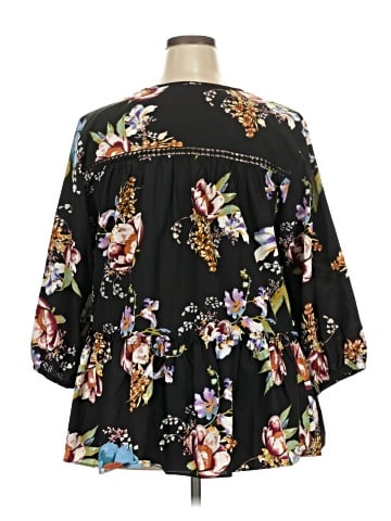 Chelsea & Theodore 3/4 Sleeve Blouse (view 2)