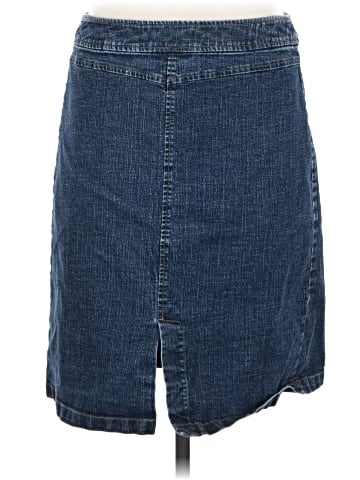 Tribal Denim Skirt (view 2)