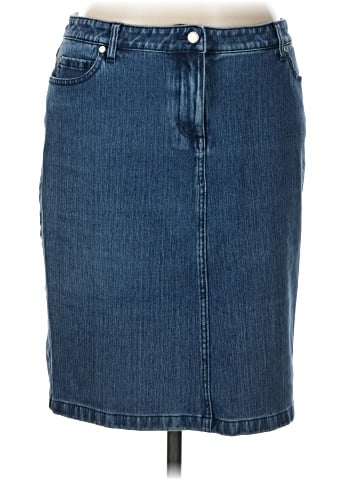 J. McLaughlin Denim Skirt (view 1)