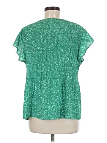 Adrianna Papell Short Sleeve Blouse (view 2)