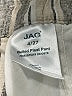Jag Stripes Silver Linen Pants Size 4 - photo 7