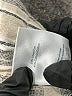Jag Stripes Silver Linen Pants Size 4 - photo 9