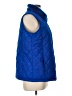 Laura Scott 100% Polyester Blue Vest Size L - photo 4