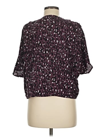 Topshop Short Sleeve Blouse (view 2)