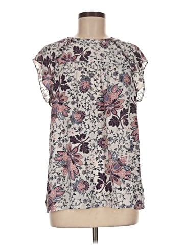 Ann Taylor LOFT Outlet Short Sleeve Blouse (view 1)