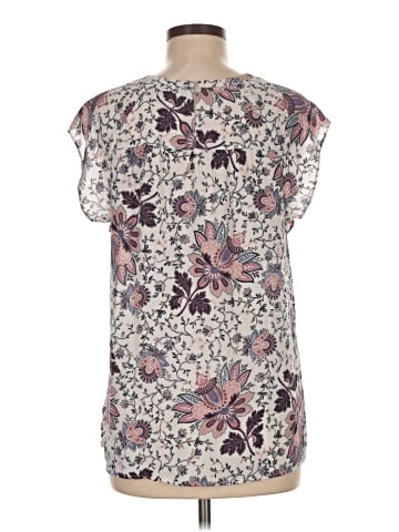 Ann Taylor LOFT Outlet Short Sleeve Blouse (view 2)