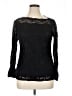 Adiva Black Long Sleeve Top Size XL - photo 1