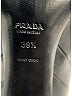 Prada 100% Leather Black Capretto Leather Heels Size EU 39 1/2 - photo 5