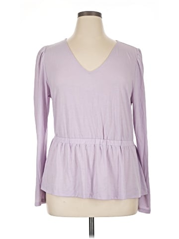 Ann Taylor Long Sleeve Top (view 1)