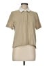 J.Crew Tan Short Sleeve Polo Size M - photo 1