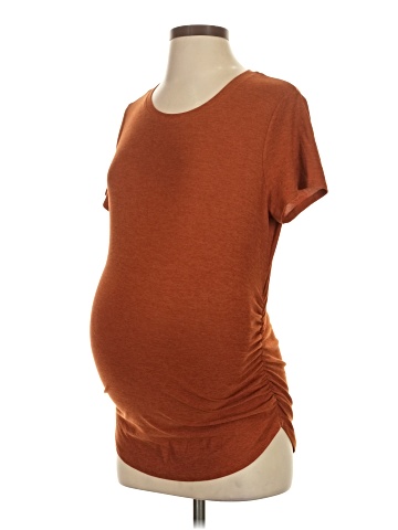 Beyond the Bump by Beyond Yoga Short Sleeve T-Shirt (view 1)