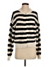 Sanctuary Stripes Ivory Pullover Sweater Size XS - photo 1